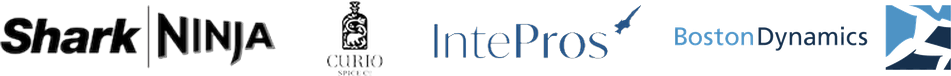 Sponsors and partners: SharkNinja, Curio Spice Co., IntePros, and Boston Dynamics
